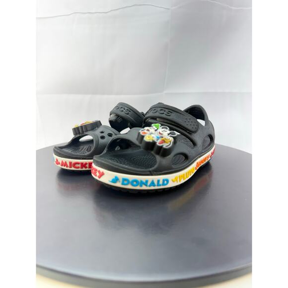 Crocs Disney Mickey Mouse Friends Kids Size 9C Classic Clogs Goofy Donald Shoes - Picture 1 of 8